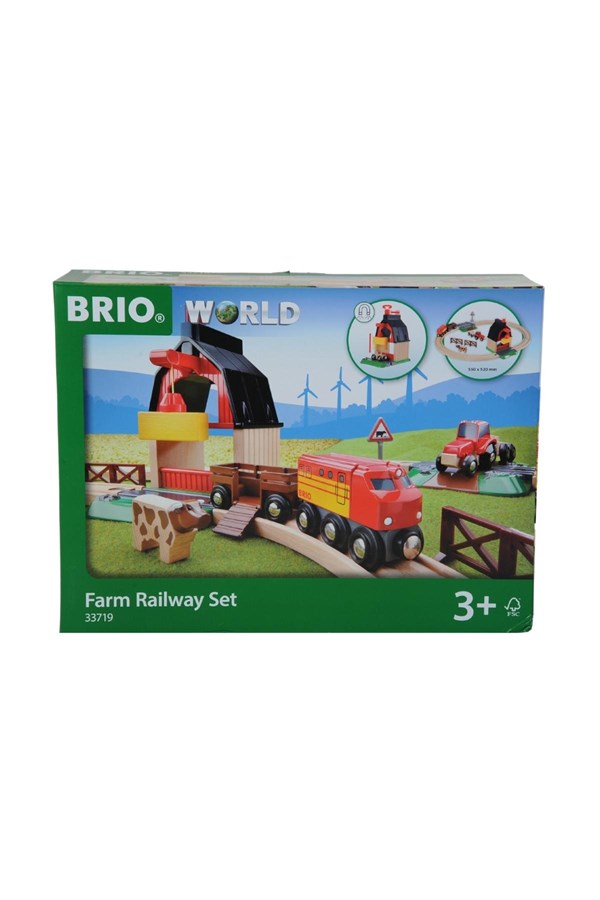 Brio Çiftlik Demiryolu Seti oyuncağı