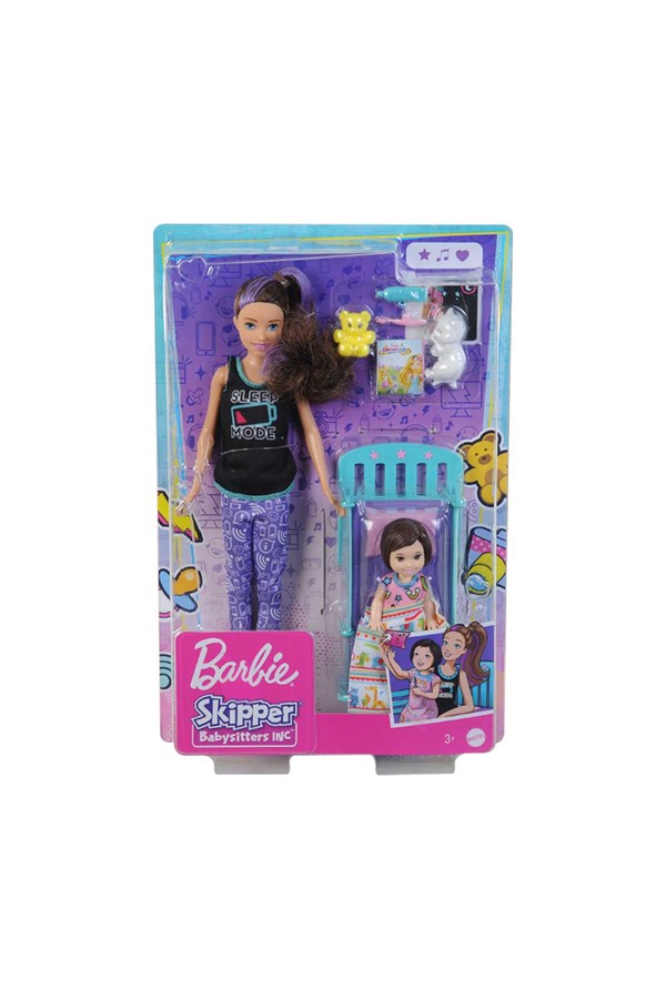 Barbie Bebek Bakıcılığı Oyun Seti oyuncağı
