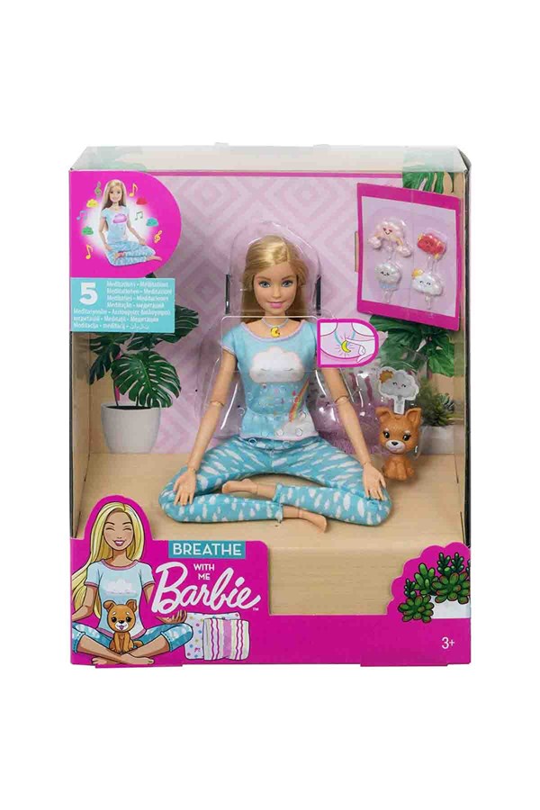 Barbie Nefes Egzersizi Bebeğim oyuncağı