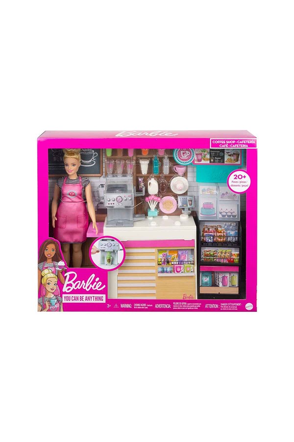 Barbie'nin Kahve Dükkanı Oyun Seti oyuncağı