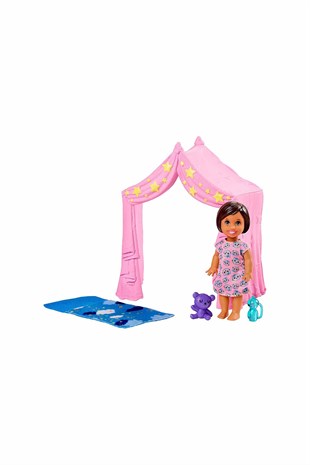 Fxg94 Barbie Bebek Bakıcısı Temalı Oyun Setleri oyuncağı