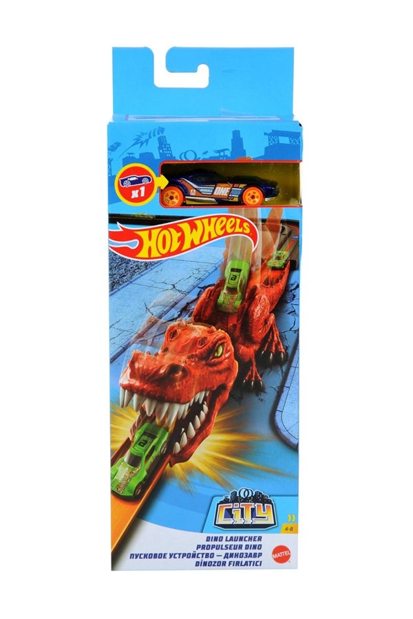 Hot Wheels Dinozor Fırlatıcı oyuncağı