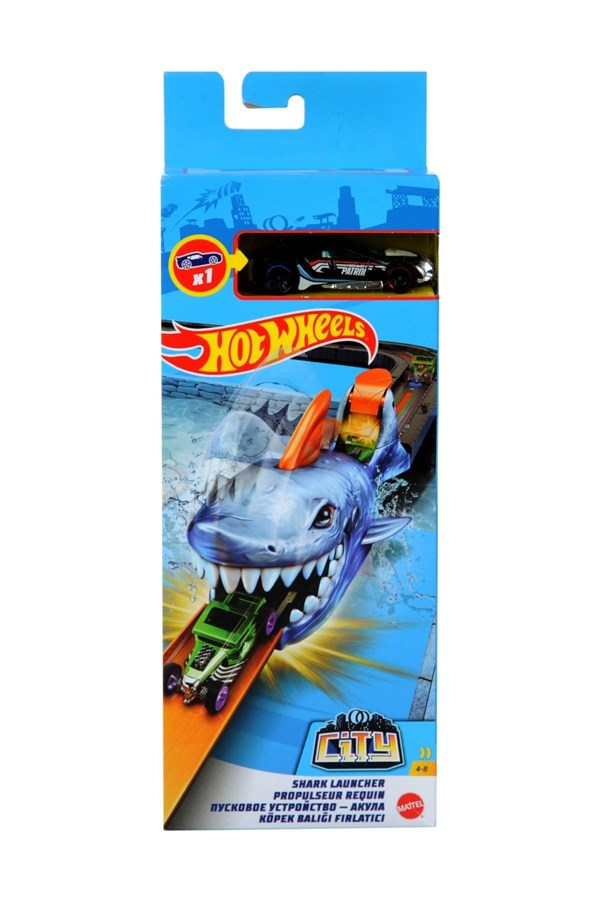 Hot Wheels Köpek Balığı Fırlatıcı oyuncağı