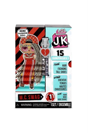 L.O.L J.K. Mini Fashion Bebekler M.C Swag oyuncağı