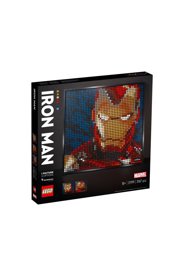LEGO Art Marvel Stüdyoları Iron Man 3167 Parça oyuncağı
