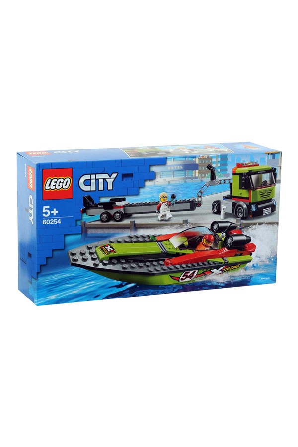 Lego City Great Vehicles Yarış Teknesi Taşıyıcı oyuncağı