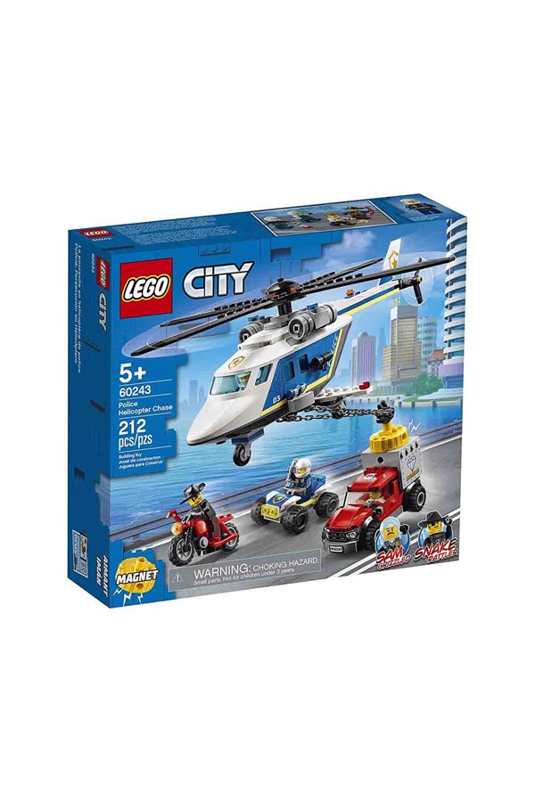 Lego Police Helikopteri Takibi 212 Parça oyuncağı