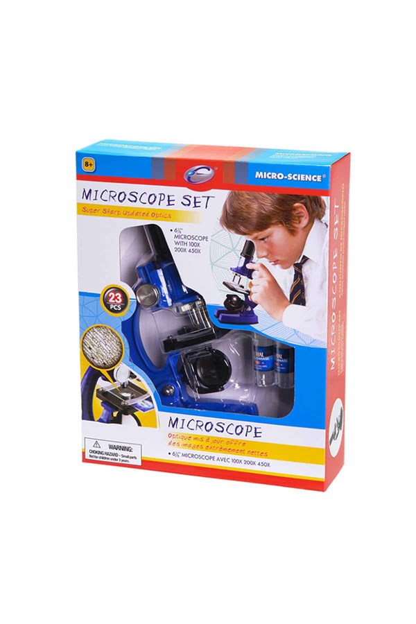 Mini Mikroskop Seti 23 Parça oyuncağı