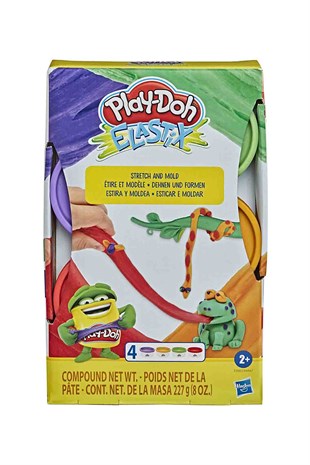 Play Doh Elastik 4'lü Oyun Hamuru